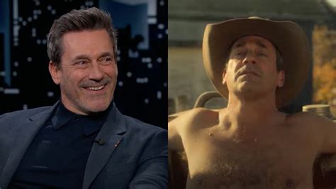 jon hamm naked|Jon Hamm on Being Naked in Fargo, Getting Married & He Stars .